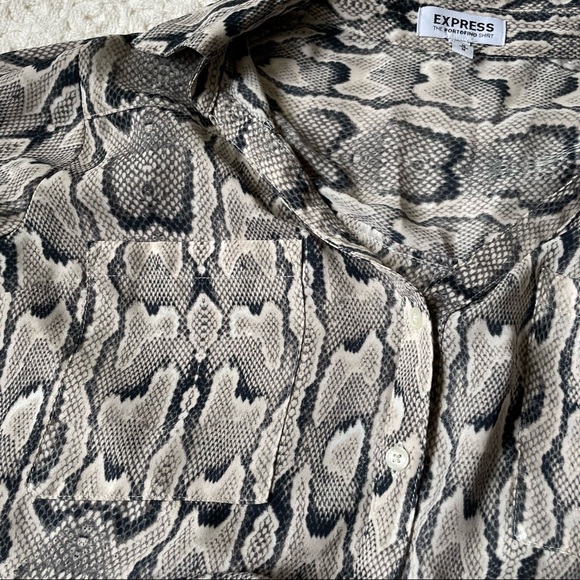 Express Portofino Snake Print Woman Shirt - Picture 4 of 6